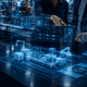 Production planning dashboards on a manufacturing floor